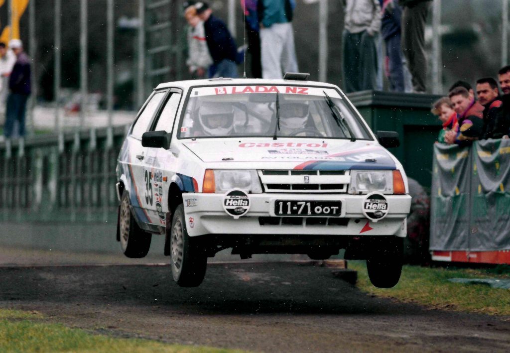 Lada Rally car sponsored by Gee Motors